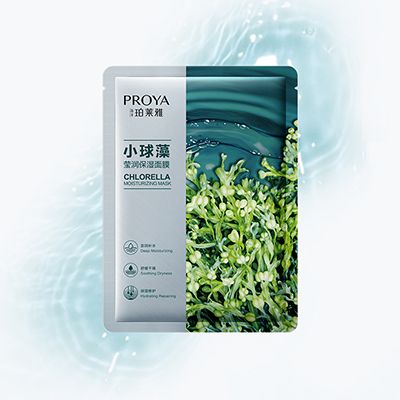 ag登录小球藻莹润保湿面膜