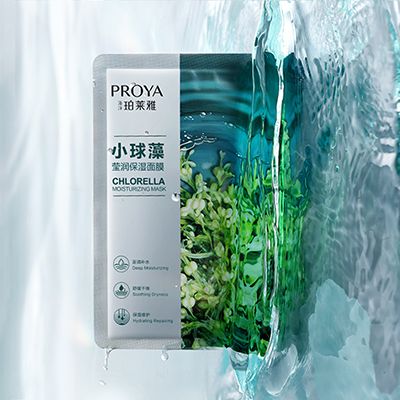 ag登录小球藻莹润保湿面膜