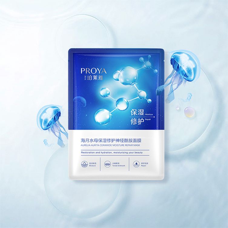 ag登录海月水母保湿修护神经酰胺面膜